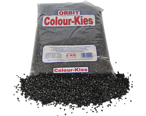 Sack mit Aquarium Kies, 5 Kilogramm