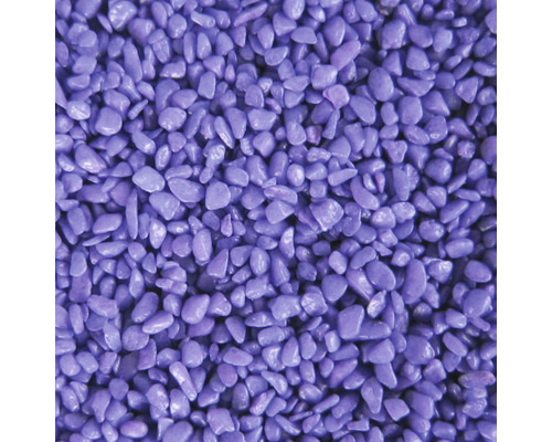 Gravier pour aquariums, gravier coloré 3-5 mm 5 kg violet
