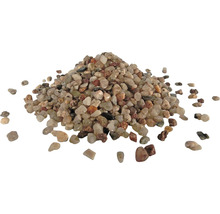 Aquarienkies, Naturkies mittel 3-4 mm 15 kg beige