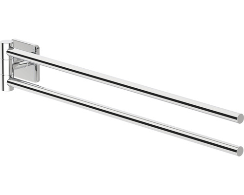 Barre porte-serviettes Lenz Varo pivotant chrome 4305302 Barre porte-serviettes Lenz Varo pivotant chrome 4305302