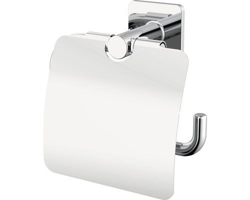 Dérouleur papier toilette avec couvercle Lenz Varo chrome 4313702