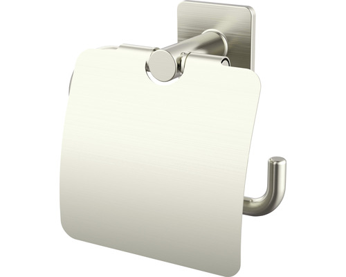 Dérouleur papier toilette avec couvercle Lenz Vent nickel 4713722
