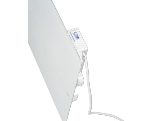 Infrarotheizung mit Schalter und Kabel