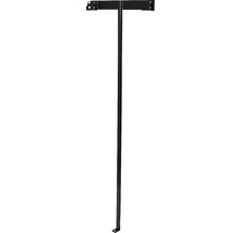 Infrarotheizung EUROM Sani 600 46,5 x 115 cm schwarz 600 W mit Wi-Fi und 2 Handtuchhaltern