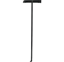 Infrarotheizung EUROM Sani 800 55 x 115 cm schwarz 800 W mit Wi-Fi und 2 Handtuchhalter