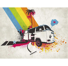 Fototapete Vlies 38302-1 The Wall Bulli Graffiti 7-tlg. 371 x 280 cm
