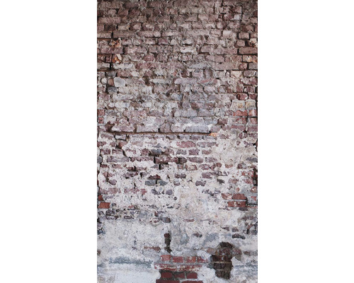 Papier peint panoramique intissé 38335-1 The Wall mur de briques Used Look 3 pces 159 x 280 cm