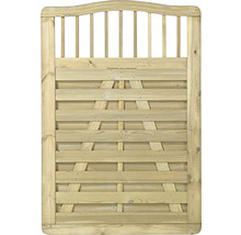 Portail de jardin en bois