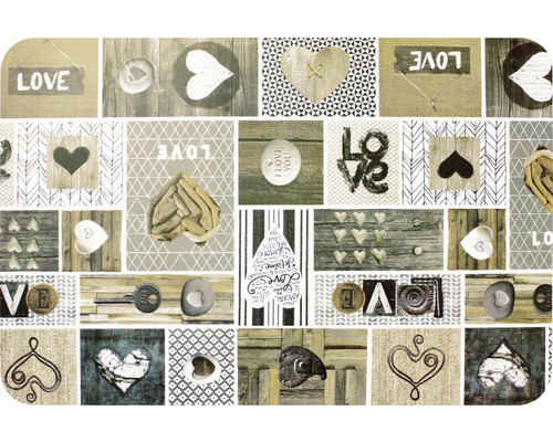 Papier peint photo avec motifs de cœurs et d''amour