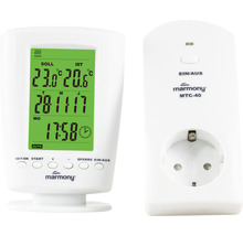 Thermostat radio avec affichage et prise