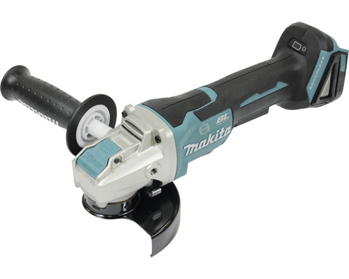 Meuleuse d'angle sans fil Makita DGA520ZX1 X-Lock 18V, sans batterie ni chargeur, avec interrupteur ne pouvant pas être bloqué pour un fonctionnement continu