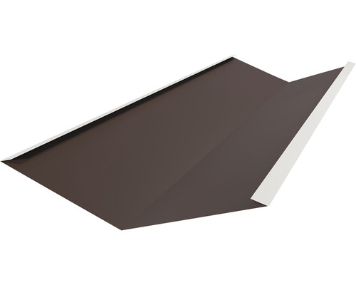 Chéneau PRECIT pour bandes à clipser trapèze brun chocolat RAL 8017 2000 x 540 x 100 mm