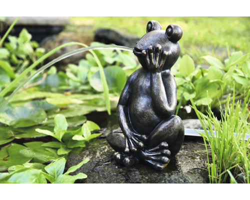 Wasserspeier HEISSNER Lazy Frog 19 x 20 x 30 cm - HORNBACH Luxemburg