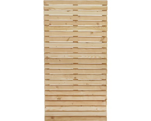 Élément de clôture Rhombus Premium 90 x 180 cm, sapin de Douglas