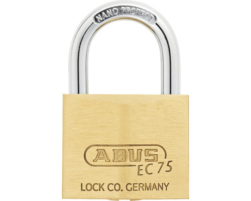 ABUS Vorhängeschloss mit Bügel aus gehärtetem Stahl