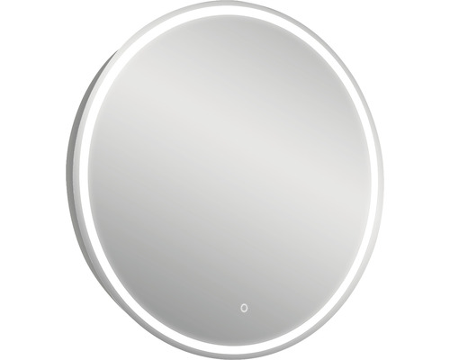 Miroir LED Focco Mia rond 80 cm