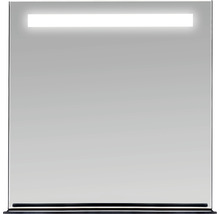 LED-Badspiegel Carol 80 x 80 cm schwarz-thumb-0