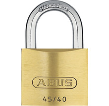 Vorhängeschloss Abus 45/40 Messing Lock-Tag 40 mm