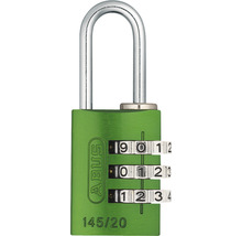 Cadenas Abus 145/20 vert Lock-Tag 20 mm