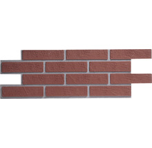 Kunststoff Verblender Rebel of Styles UltraFlex P&S Brick Sheet altrot selbstklebend 66,5 x 25 cm