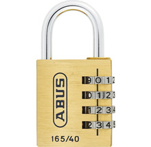 Vorhängeschloss Abus 165/40 Messing Lock-Tag 40 mm