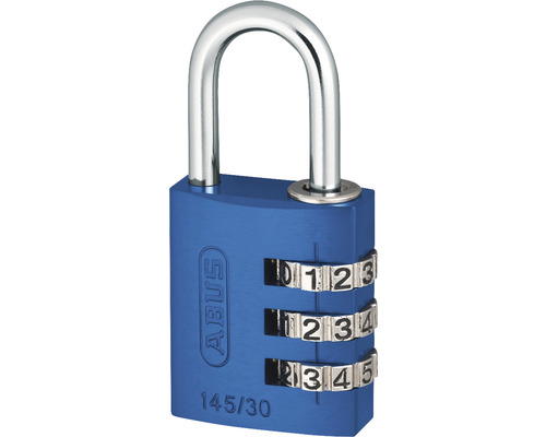Cadenas à combinaison ABUS bleu 145/30