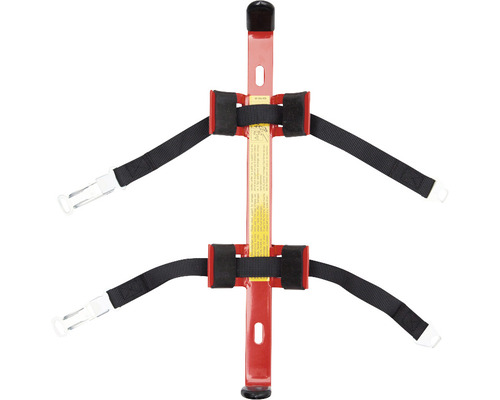 Support pour véhicule pour extincteur de 6 kg avec 2 bandes de serrage Cadre de transport avec sangles de serrage