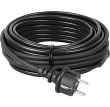 Verlängerungskabel mit Stecker, aufgerollt