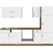 Cuisine complète sans appareils Held Möbel Sorrento 270 cm blanc mat démontée variante réversible 1006.6279