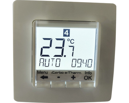 Thermostat d'ambiance eThermoHeld mur/plafond - HORNBACH Luxembourg