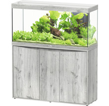 Aquarium combiné avec meuble bas et plantation