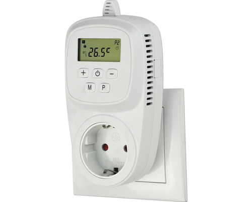 Thermostat à enficher E2 INFRAe² Fixation à brancher blanc Thermostat à enficher E2 INFRAe² Fixation à brancher blanc