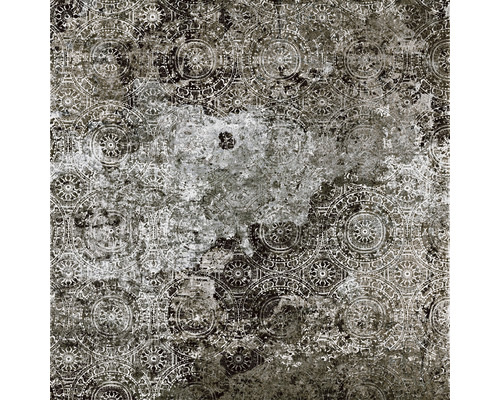 Motif de carreaux avec ornements circulaires