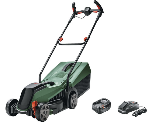 Tondeuse sans fil CityMower 18V-32 avec batterie 5 Ah et chargeur Tondeuse à gazon sans fil avec batterie et chargeur