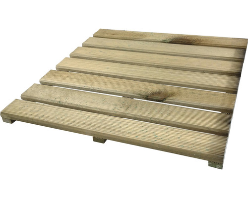 Holzbodenfliese für den Aussenbereich