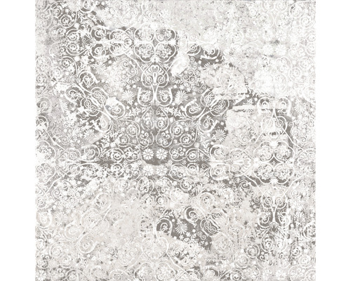 Carreau décoratif avec motif floral