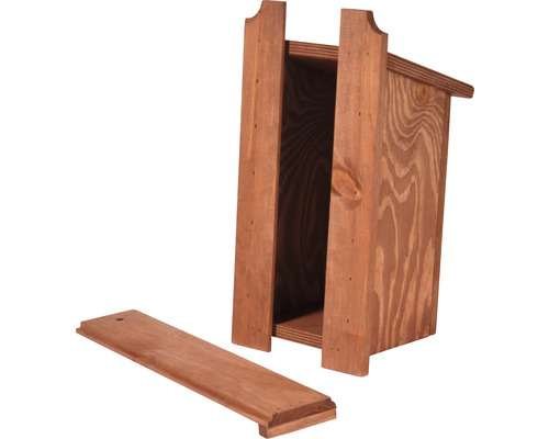 Fledermauskasten aus Holz mit abnehmbarem Boden