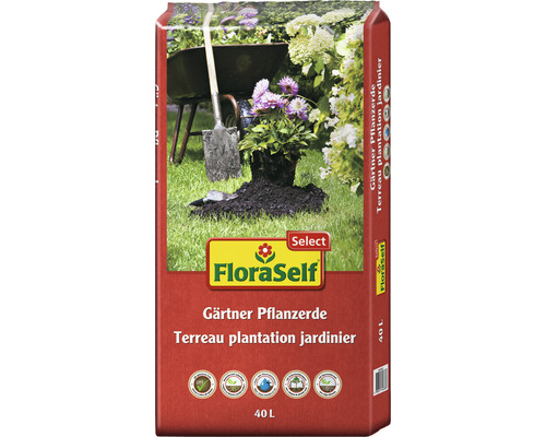 Gärtner Pflanzerde FloraSelf Select 40 L