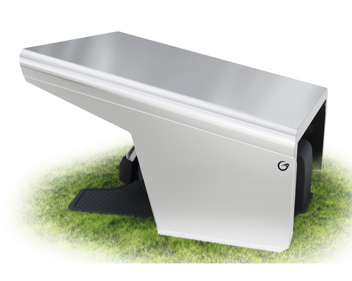 Mähroboter Garage aus Metall