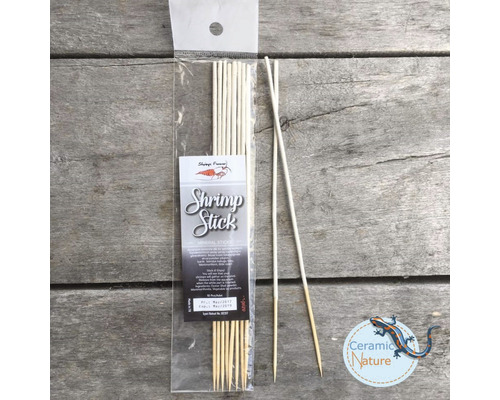 Shrimp Sticks Mineral Sticks in Verpackung und zwei Einzelstäbe
