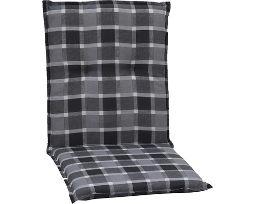 Galette d'assise pour siège à dossier bas beo M650 50 x 101 cm coton polyester anthracite