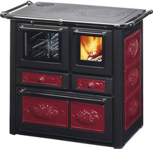 Cuisinière à bois avec four et plaque de cuisson