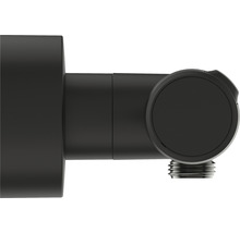 Robinet de douche avec thermostat Ideal Standard Ceratherm T25 silk black mat A7201XG-thumb-2