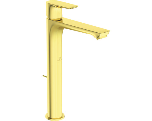 Robinet de lavabo pour vasque à poser Ideal Standard Connect Air or brossé A7025A2 Robinet de lavabo, bec haut
