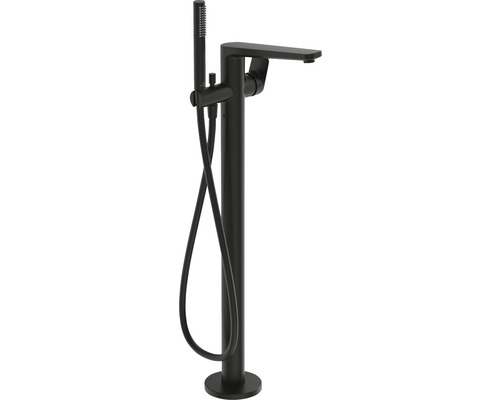 Robinet sur pied pour baignoire Ideal Standard Tonic II silk black mat A6347XG Robinet de baignoire îlot avec douchette