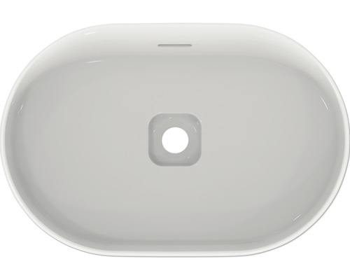 Vue de dessus d''un lavabo en céramique