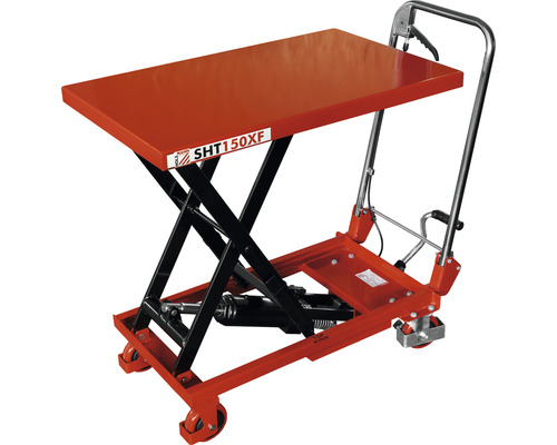 Table élévatrice à ciseaux avec roulettes pour les besoins de l''atelier