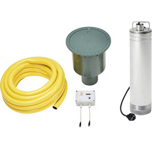 Regenwasser-Erdtank GARANTIA Gartenpaket CRISTALL PROline 2650 L