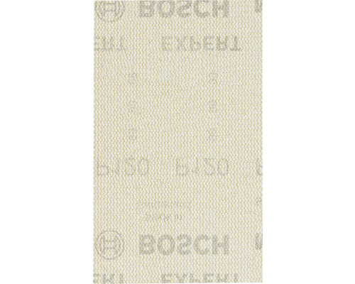 Feuille abrasive pour cale à poncer ponceuse vibrante Bosch Professional, 230x280 mm, granulométrie 120, non perforé, 25 pièces