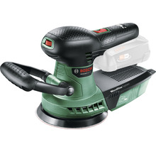 Ponceuse excentrique Bosch avec aspiration de poussière et batterie